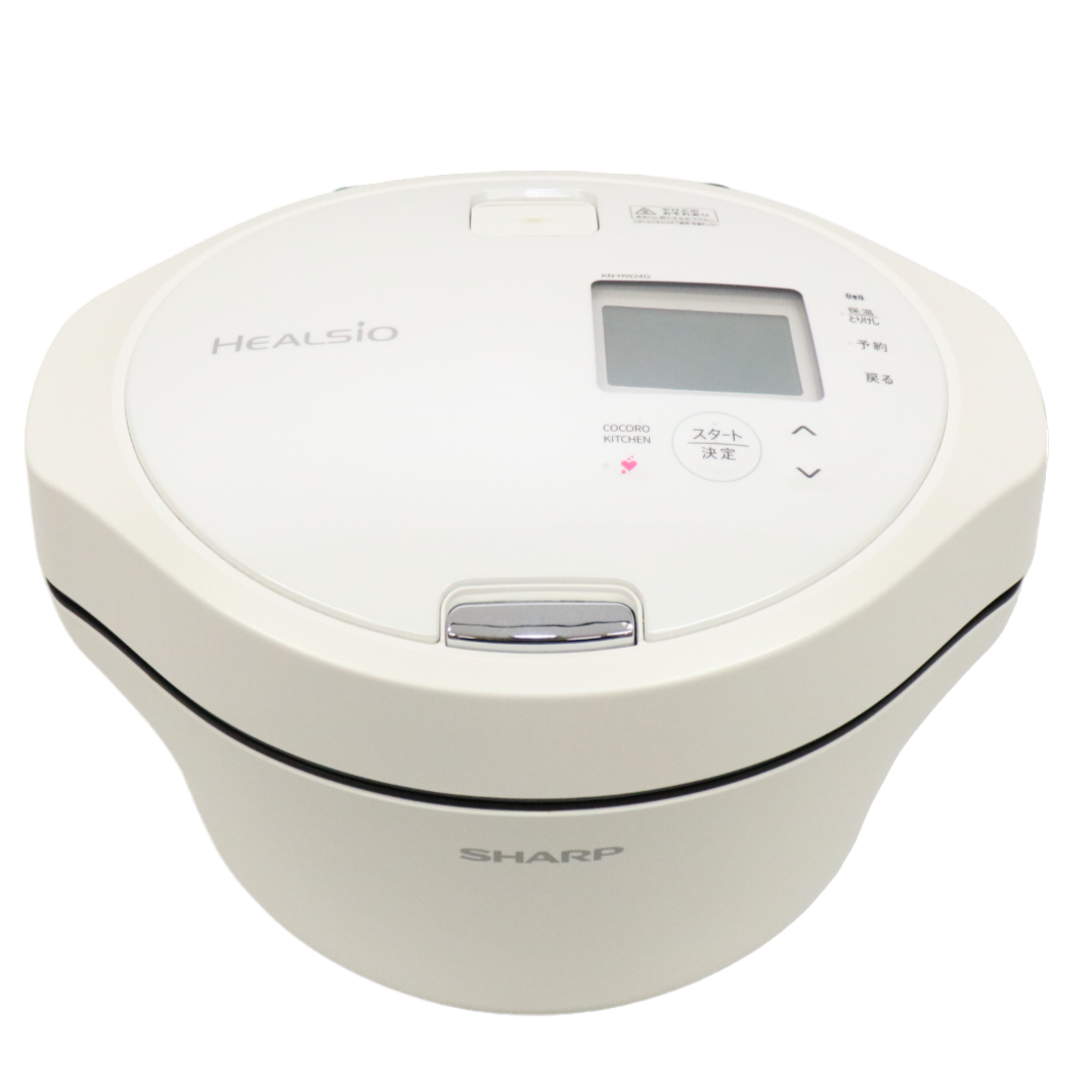 SHARP HEALSIO 電気圧力鍋 KN-HW24G-W2022年製 シャープ ヘルシオ SHARP HEALSIO 電気圧力鍋 KN-HW24G-W2022年製 シャープ ヘルシオ