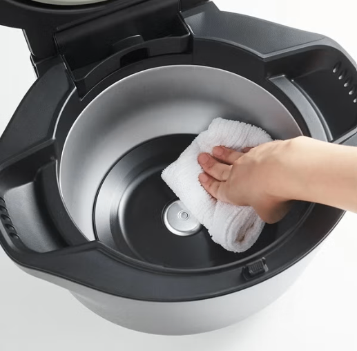 新品 【90%分返金保証付】 シャープ ヘルシオ ホットクック KN-HW24H 2〜6人用 2.4L容量 プレミアムホワイト