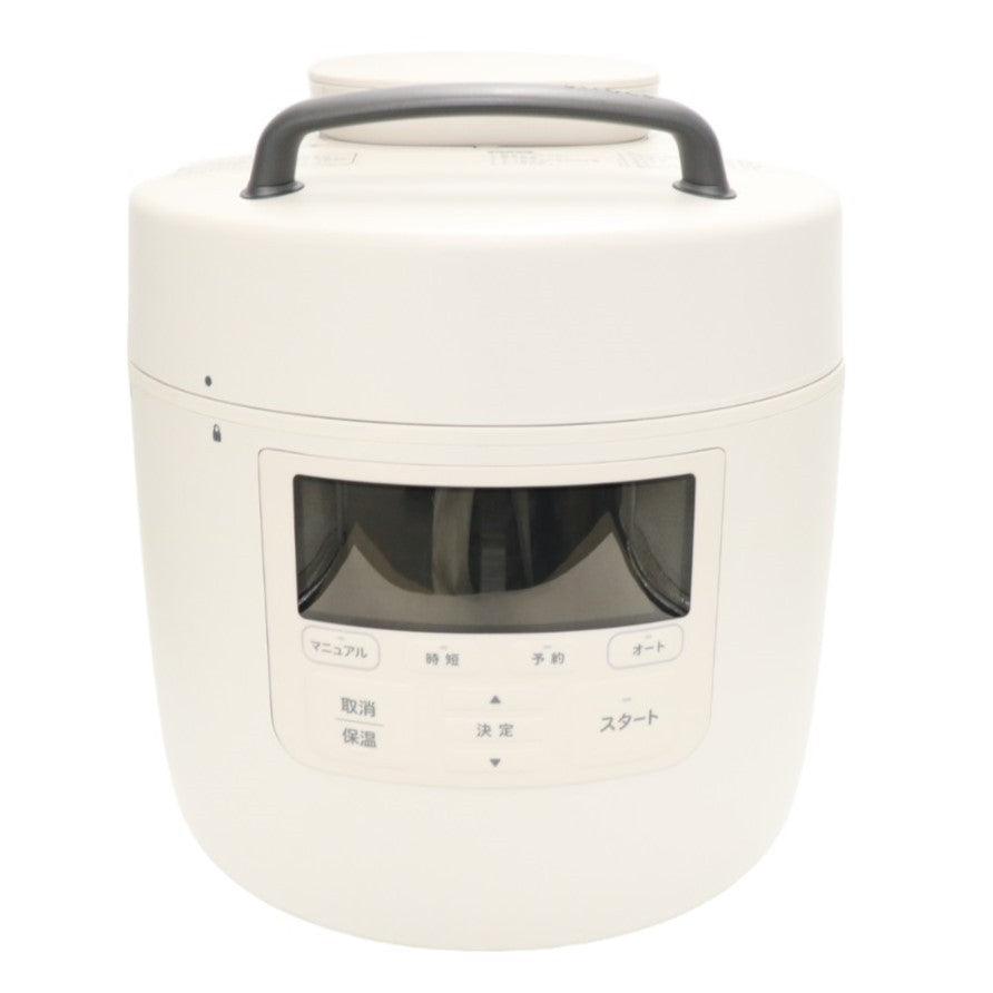 中古(C)] シロカ 自動減圧機能付き電気圧力鍋 おうちシェフ PRO P  