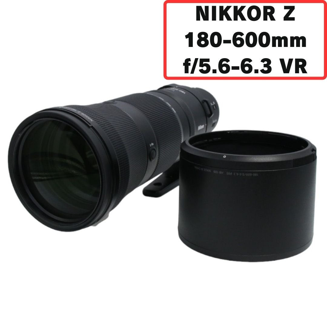 [中古] ニコン NIKKOR Z 180-600mm f/5.6-6.3 VR 望遠ズームレンズ　[可(C)]