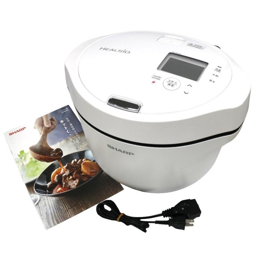 シャープ ヘルシオ ホットクック KN-HW24G 2〜6人用 2.4L容量 eightloop2nd_4974019187143
