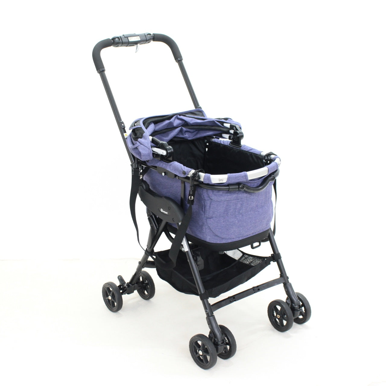 Combi コンビ ペット用カート ミリミリEG ネイビーブルー (NB) Combi コムペット ミリミリEG ネイビーブルー ペットカート