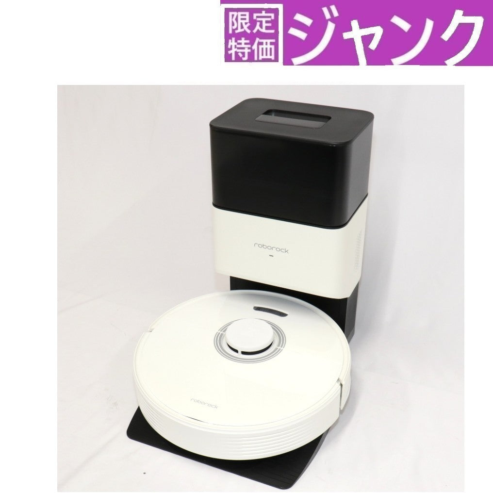 ジャンク] ロボロック Q7 Max+ ロボット掃除機 q7-max-plus-wh [難あり