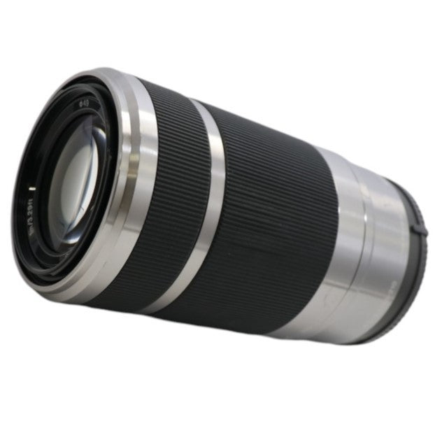 [中古(A)] ソニー E 55-210mm F4.5-6.3 OSS SEL55210 望遠ズームレンズ sel55210 シルバー[非常