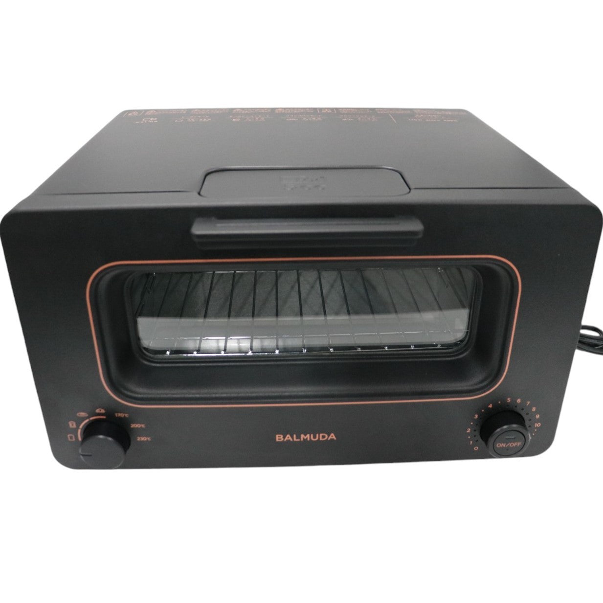 中古(B)] バルミューダ The Toaster K05A-BK オーブントースター[ブラック] k05a-bk [良い] – Rentio  Outlet