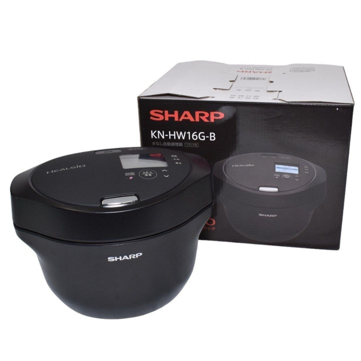 SHARP KN-HW16G-B BLACK ｜ヘルシオホットクック｜SHARP 【公式通販】