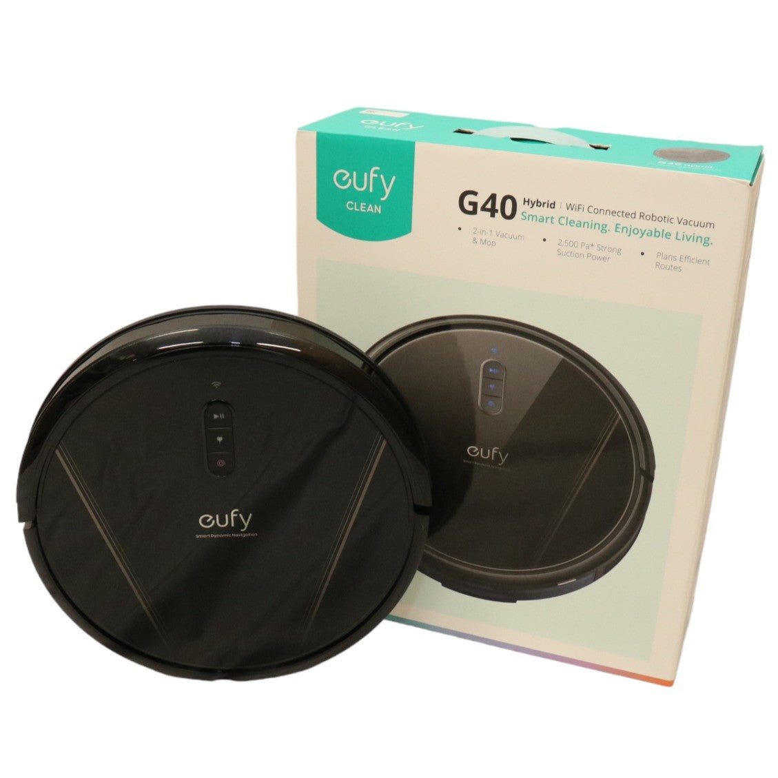 [B]Eufy Clean by Anker ロボット掃除機 Eufy Clean G40 Hybrid [中古][良い(B)]