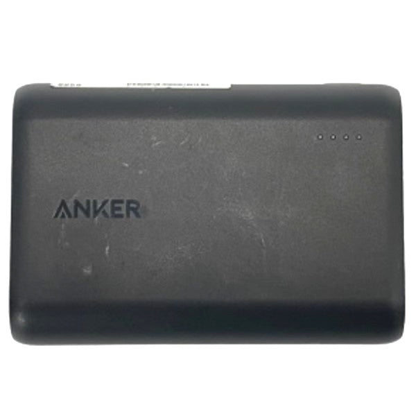 中古] Anker PowerCore 10000 (10000mAh 最小最軽量 大容量 モバイルバッテリー) ブラック [可(C)] –  Rentio Outlet