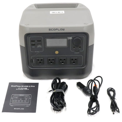 [中古(B)] EcoFlow(エコフロー) RIVER 2 PRO ポータブル電源（768Wh） river2-pro  [良い]