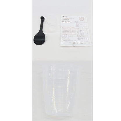 [中古(B)] [5.5合炊き] 東芝 炎匠炊き RC-10HGW 真空圧力IH 炊飯器　rc-10hgw-gb グランブラック [良い]