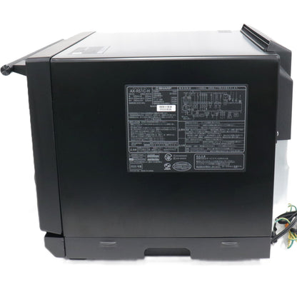 [30L]シャープ ウォーターオーブン ヘルシオ AX-RS1C オーブンレンジ ax-rs1c-h  ダークメタル 整備済みアウトレット品 [良い(B)]