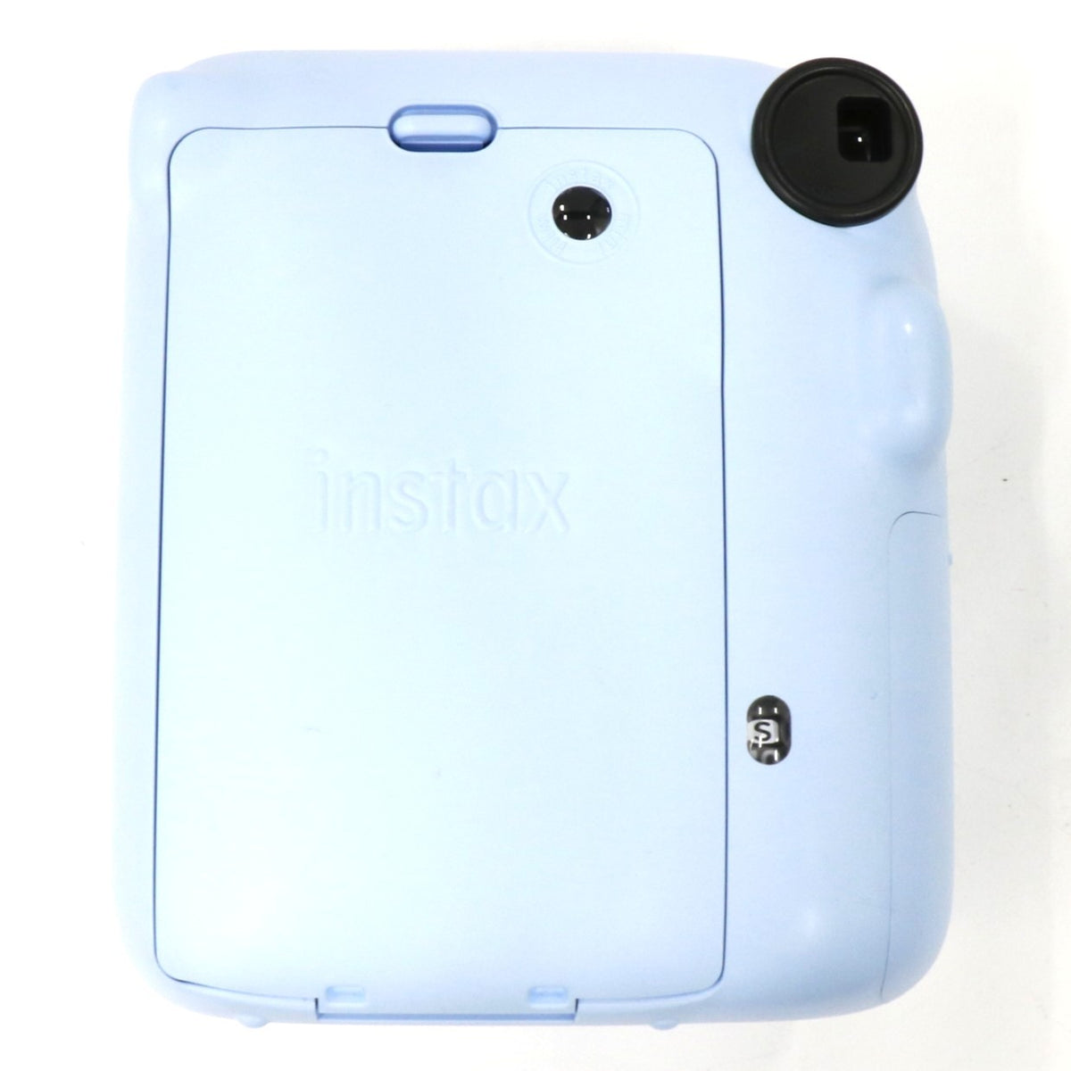 富士フイルム instax mini 12 インスタントカメラ チェキ instax-mini12-bl  パステルブルー ジャンク品 [難あり(D)]