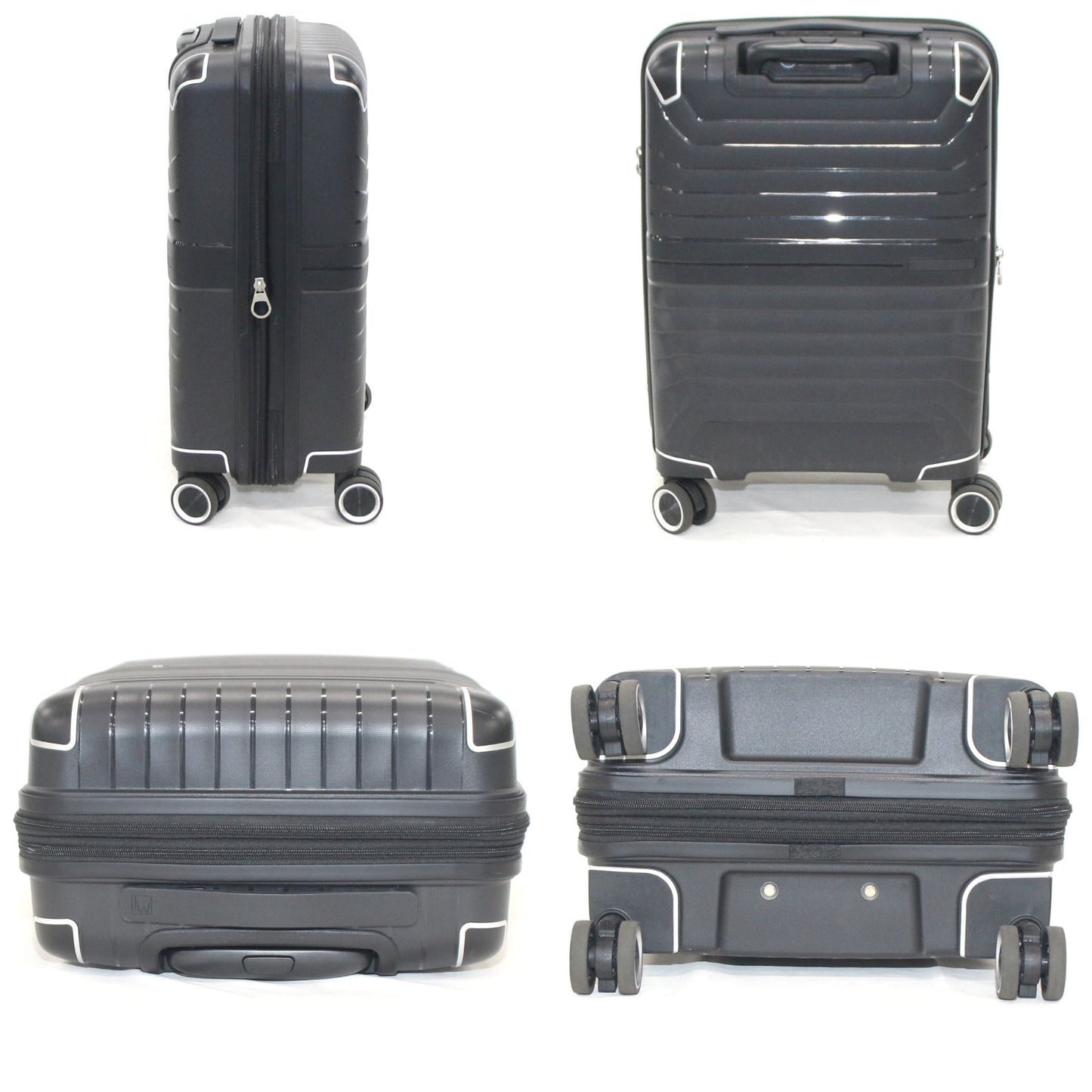 [中古(C)] [1-3泊向けサイズ]LEGEND WALKER 5304 VITA ヴィータ 35L(拡張時42L) スーツケース　5304-48-bla ブラック5304-48-bla　[可]