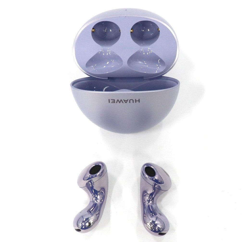 [中古(A)] HUAWEI FreeBuds 6 ワイヤレスイヤホン　freebuds6-p パープル[非常に良い]
