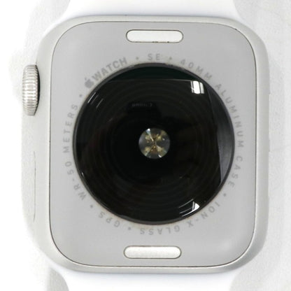 Apple Watch SE(第2世代) GPS 40mm（GPSモデル）a2722-ss  シルバー 整備済みアウトレット品 [中古(C)]