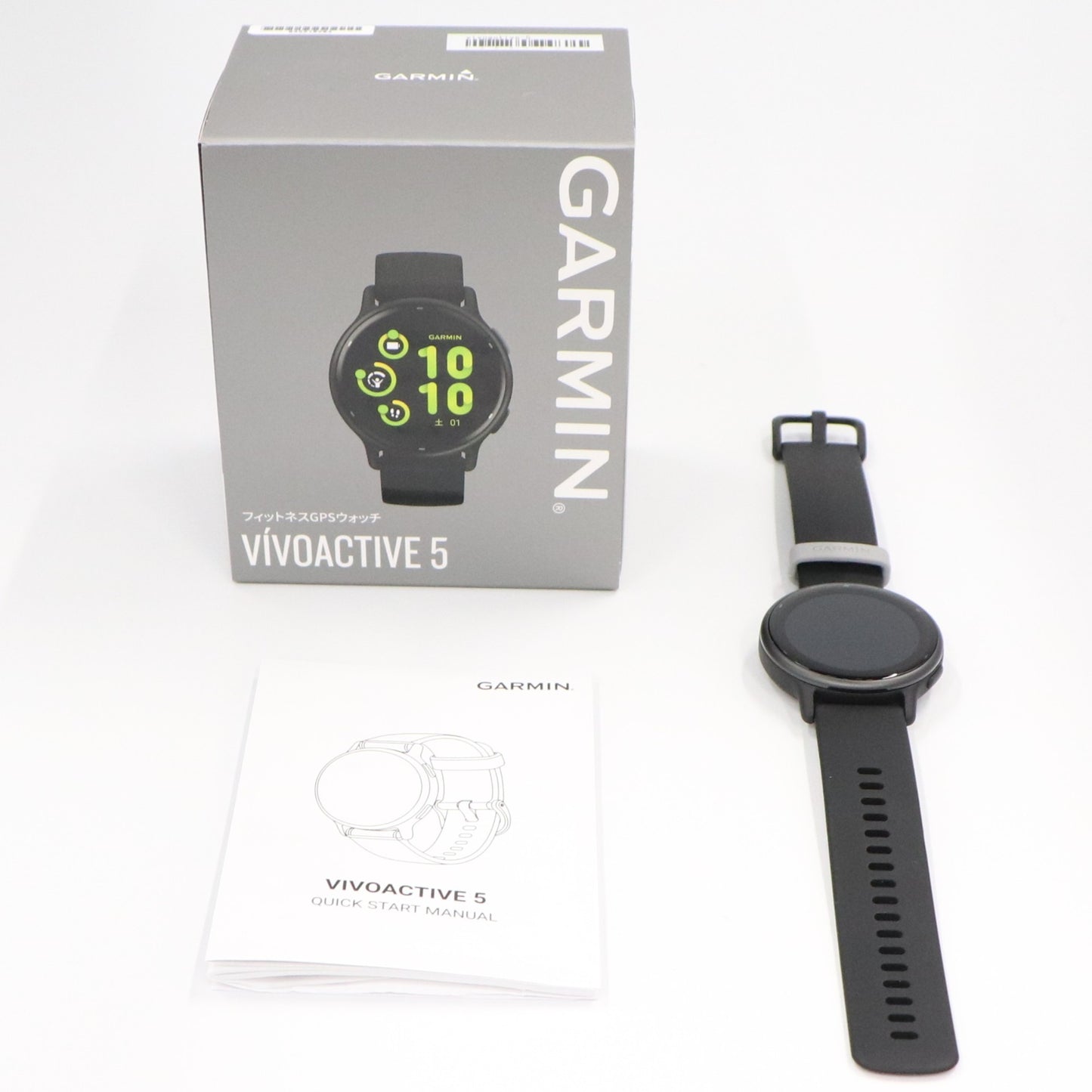 ガーミン(GARMIN) vivoactive 5 フィットネスGPSウォッチ ブラック vivoactive-5   整備済みアウトレット品 [中古(C)]