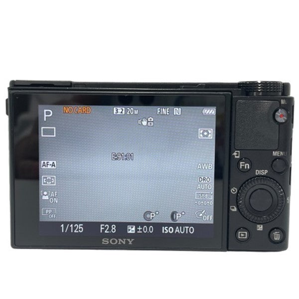 [ジャンク] ソニー Cyber-shot DSC-RX100M7 コンパクトデジタルカメラ [難あり(D)]