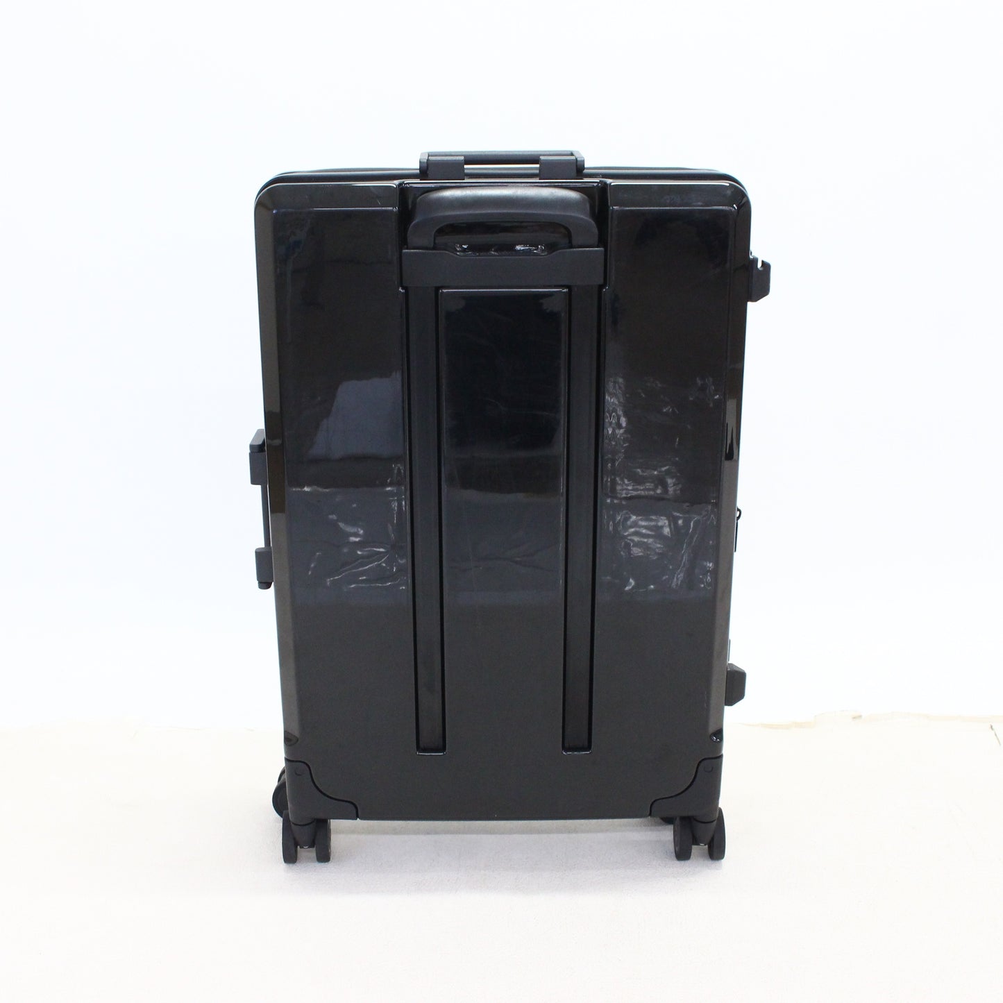 [1-3泊向けサイズ]LEGEND WALKER 6031 フィット 24L/拡張時55L ハードスーツケース 6031-60-bk  クリスタルブラック 整備済みアウトレット品 [良い(B)]