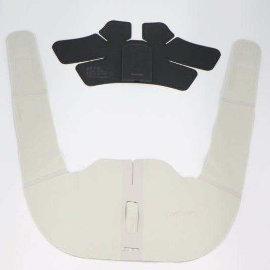 [中古(C)] パナソニック 高周波治療器 コリコランワイド EW-RA550(肩用セット)　ew-ra550-h グレージュ [可]