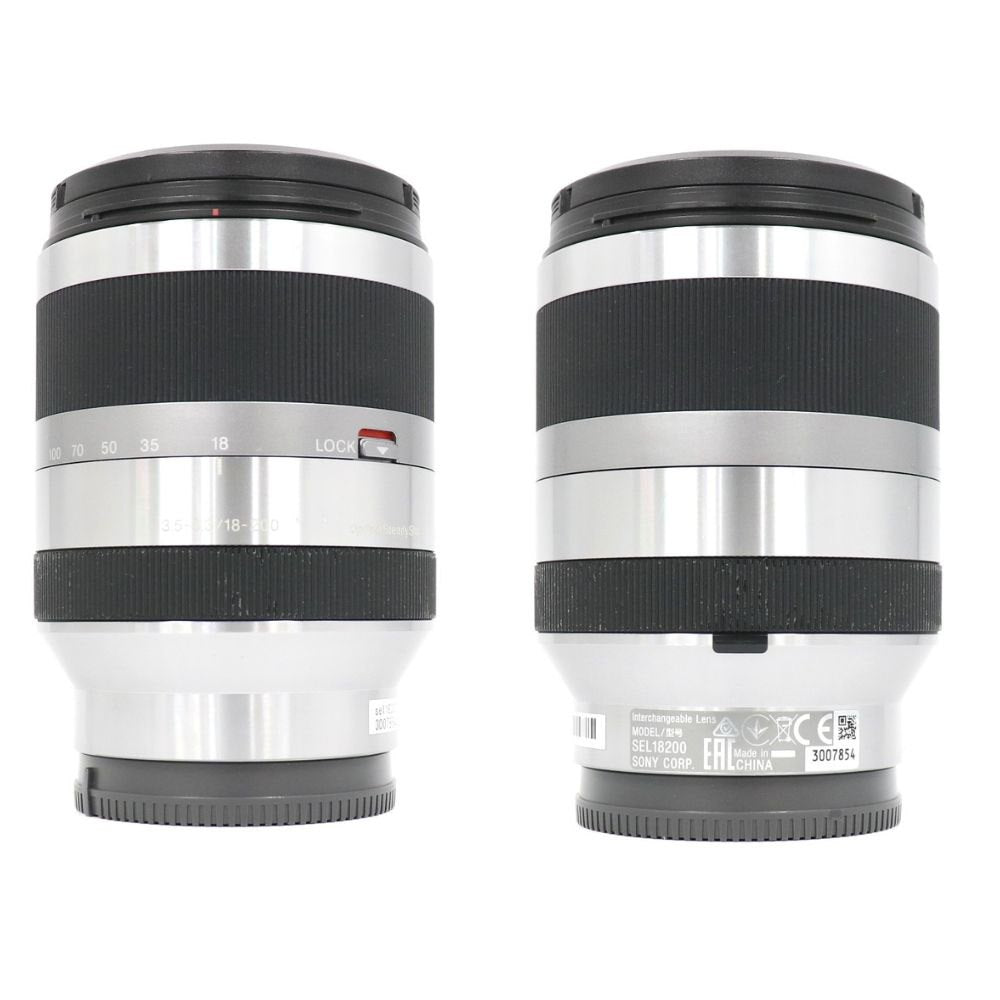 [中古(B)] ソニー E 18-200mm F3.5-6.3 OSS SEL18200 高倍率ズームレンズ sel18200[良い]