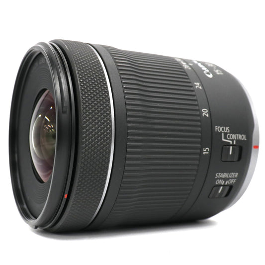 CANON RF15-30mm F4.5-6.3 IS STM 広角ズームレンズ rf1530-f45-63   整備済みアウトレット品 [中古(A)]