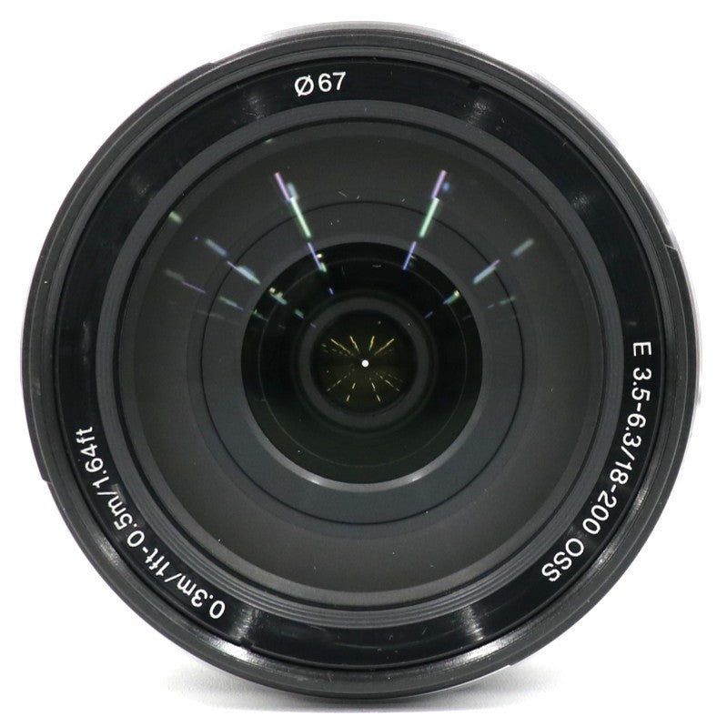 [中古(B)] ソニー E 18-200mm F3.5-6.3 OSS SEL18200 高倍率ズームレンズ sel18200[良い]