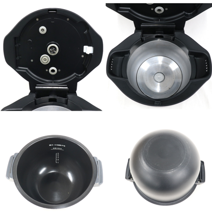 シャープ ヘルシオ ホットクック KN-HW24G 2〜6人用 2.4L容量 kn-hw24g-b  ブラック 整備済みアウトレット品 [中古(C)]