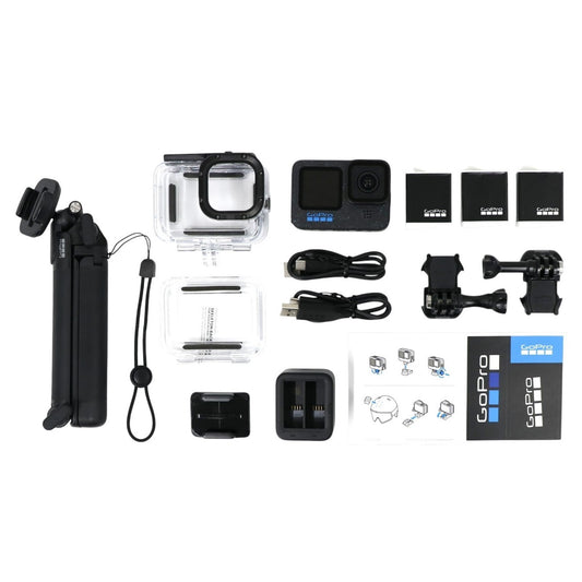 GoPro HERO12 Black アクションカメラ アクセサリーセット hero12-black   整備済みアウトレット品 [良い(B)]