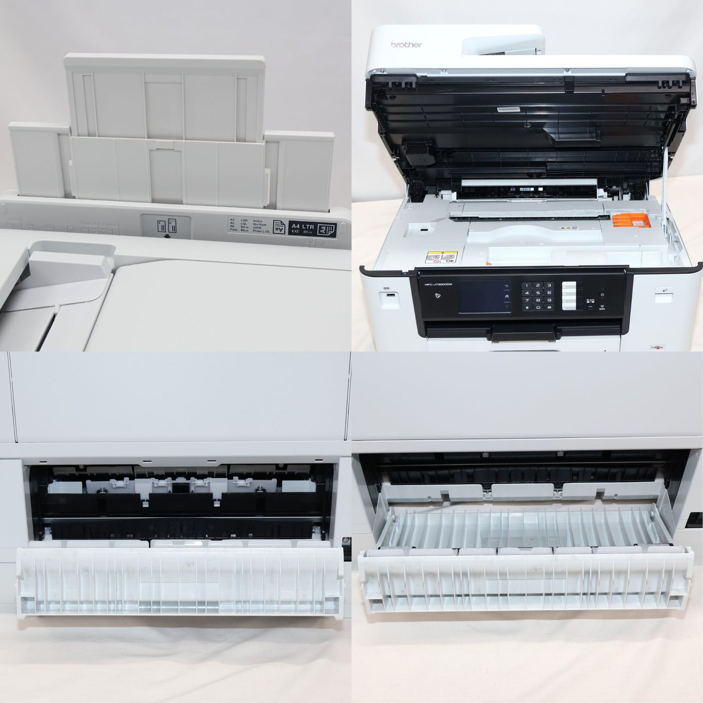 [中古(B)] ブラザー(brother) MFC-J7300CDW A3対応 カラーインクジェット プリンター複合機 自動原稿送り装置(ADF)　mfc-j7300cdw  [良い]