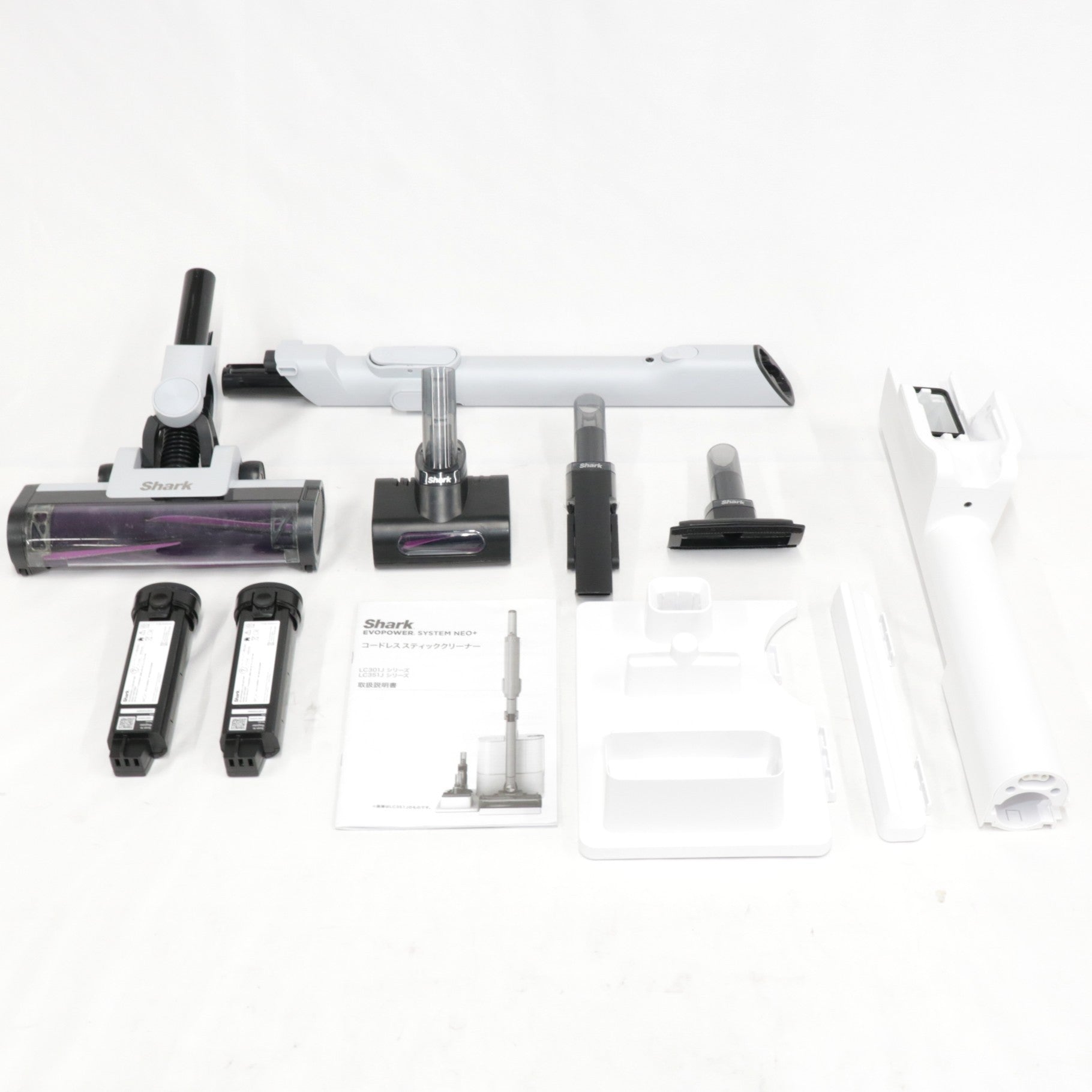 [中古] Shark EVOPOWER SYSTEM NEO+ コードレススティッククリーナー LC351J　lc351j-wh   [良い(B)] 中古(B)] Shark EVOPOWER SYSTEM NEO+ コードレススティッククリーナー