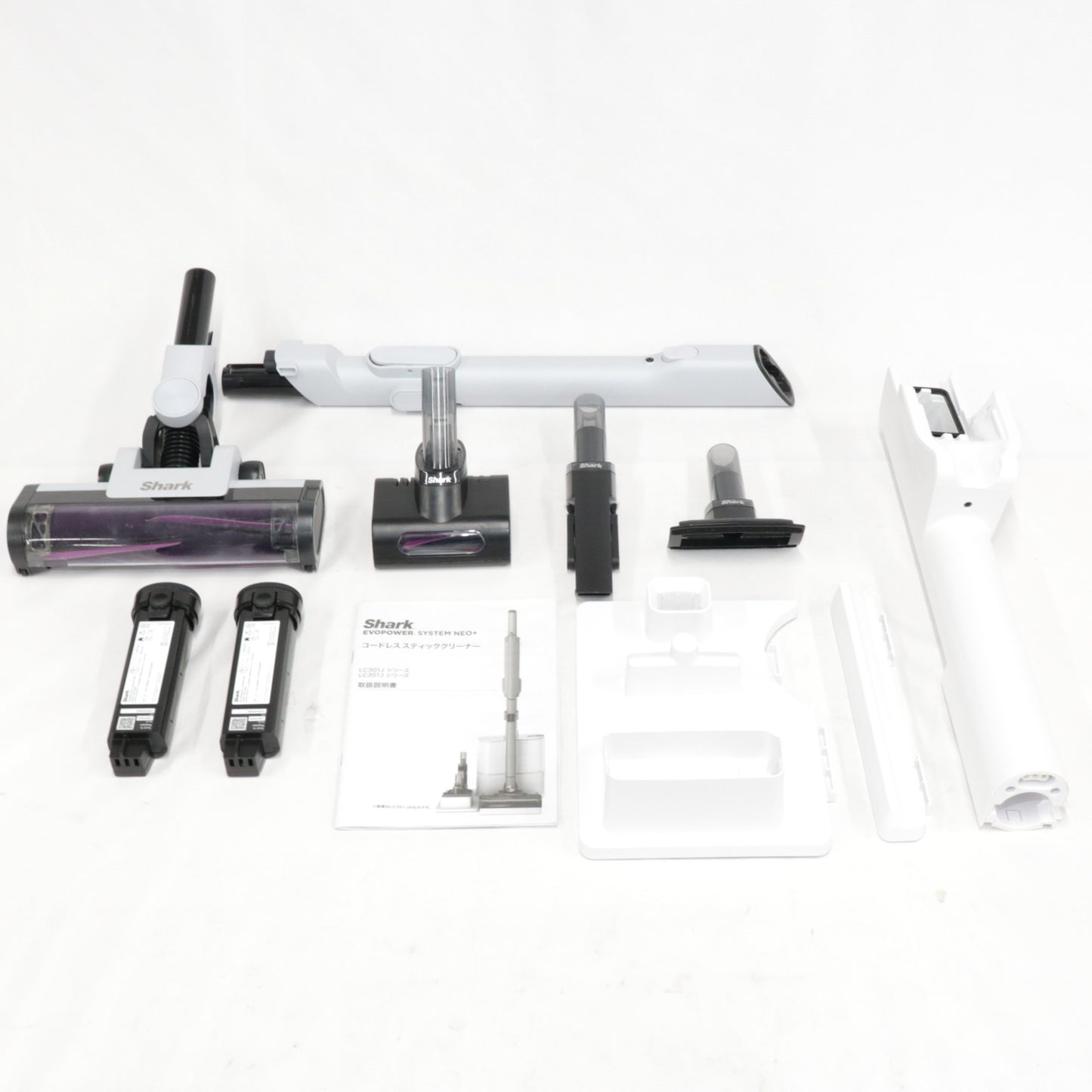 [中古(B)] Shark EVOPOWER SYSTEM NEO+ コードレススティッククリーナー LC351J　lc351j-wh  [良い]