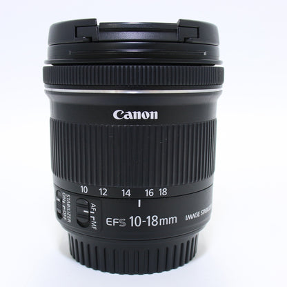 [中古(B)] Canon 超広角ズームレンズ EF-S10-18mm F4.5-5.6 IS STM APS-C対応 EF-S10-18ISSTM  ef-s10-18isstm [良い]