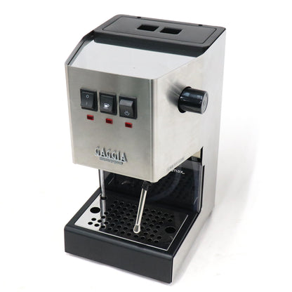 GAGGIA ガジア セミオートエスプレッソマシン CLASSIC evo pro SIN035R　sin035r-s  ステンレススチール 整備済みアウトレット品 [良い(B)]