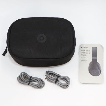 [中古(B)] Beats Studio Pro ワイヤレスノイズキャンセリングヘッドフォン ブラック [良い]