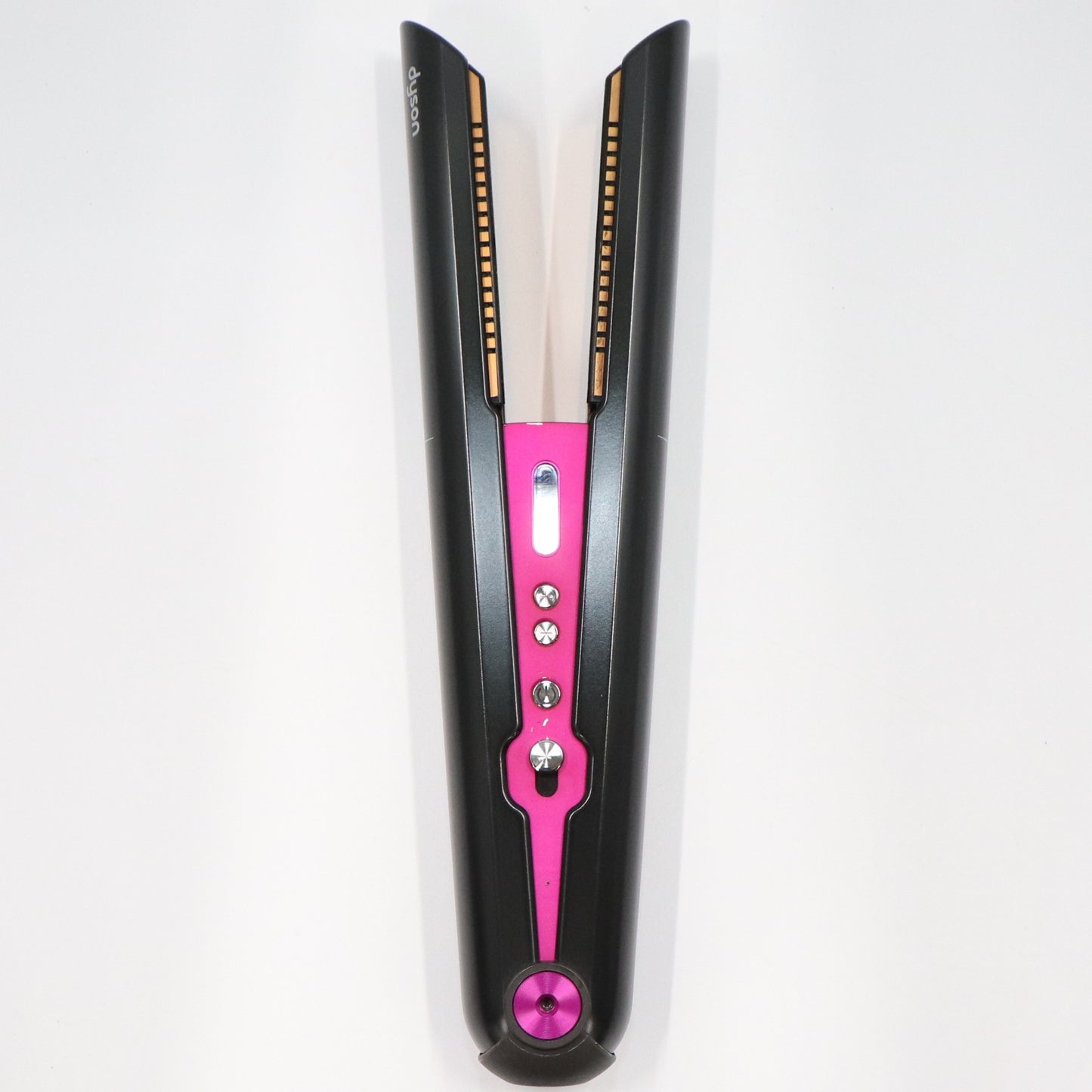 Dyson Corrale(TM) (ダイソンコラール) ヘアアイロン ブラックニッケル/フューシャHS03 corrale-hs03nf   整備済みアウトレット品 [中古(C)]