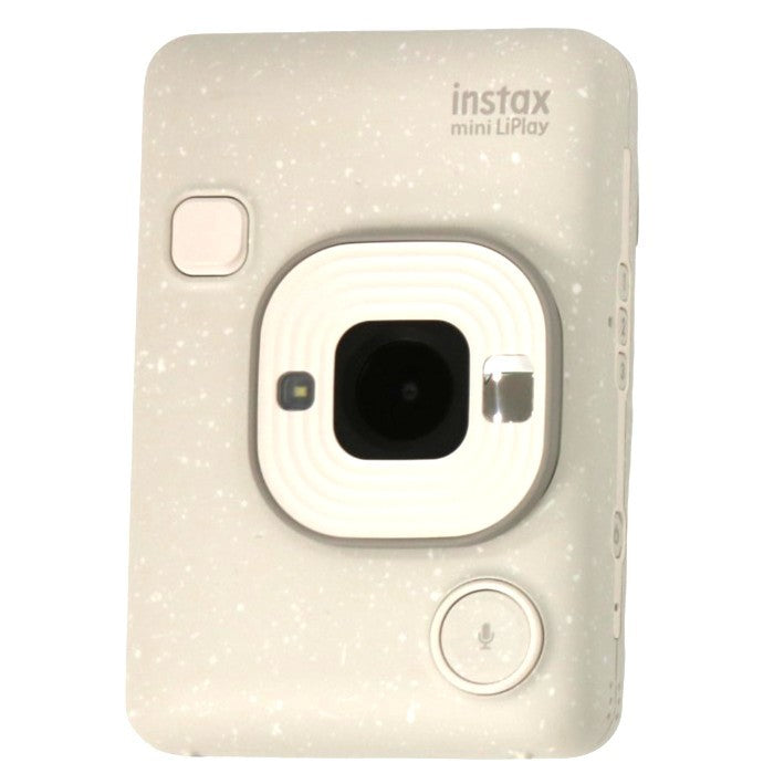 富士フイルム ハイブリッドインスタントカメラ"チェキ”「instax mini LiPlay」2024年モデル insta-lip-mw  ミスティホワイト 整備済みアウトレット品 [中古(A)]