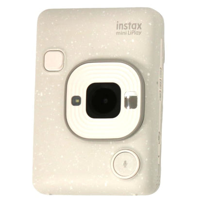 富士フイルム ハイブリッドインスタントカメラ"チェキ”「instax mini LiPlay」2024年モデル insta-lip-mw  ミスティホワイト 整備済みアウトレット品 [中古(A)]