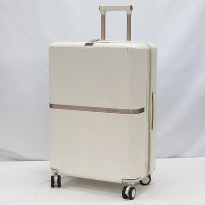[中古(C)] [5-8泊向けサイズ]サムソナイト ミンター スピナー69 エキスパンダブル 75L/拡張時92L ハードスーツケース samsonite-minter69-iv アイボリー [可]