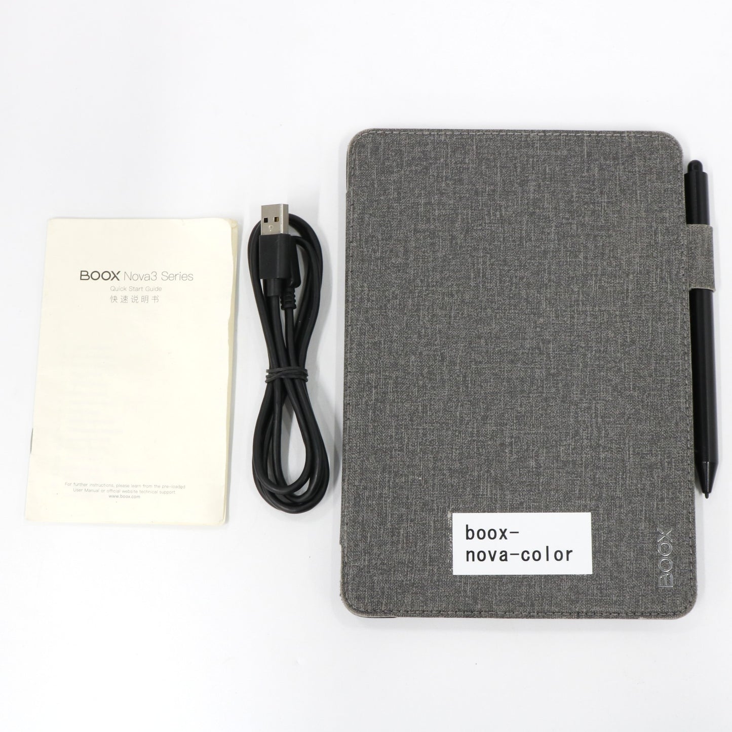 [中古(B)] BOOX Nova3 Color カラー電子ペーパー 7.8インチ E Ink Android10 電子書籍リーダー boox-nova-color  [良い]