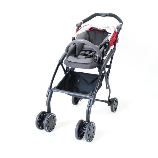 [中古(B)] コンビ ベビーカー AttO type-S レッド RD [良い]