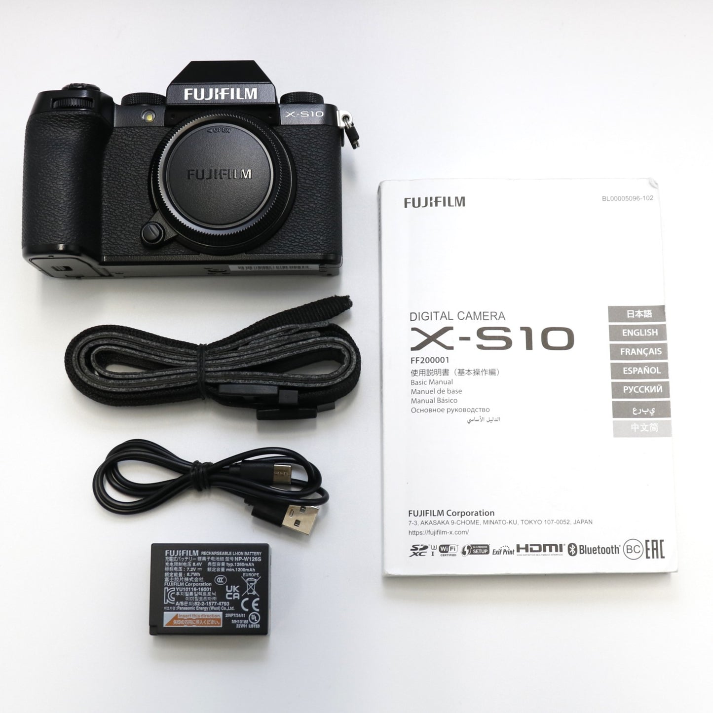 [中古(A)] 富士フイルム X-S10 ボディ ミラーレス一眼 fujfiilm-x-s10-body[非常に良い]