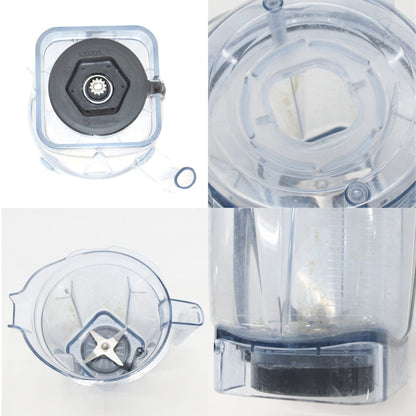 [ジャンク] バイタミックス Vitamix V1200i S アクセサリーセット　v1200i-s-wh ホワイト[難あり(D)]