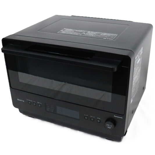 [26L]パナソニック ビストロ NE-BS5D オーブンレンジ ne-bs5d-k  ブラック 整備済みアウトレット品 [良い(B)]