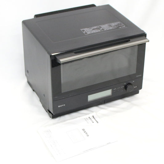 [中古(B)] [30L]パナソニック ビストロ NE-BS8C スチームオーブンレンジ　ne-bs8c-k ブラック [良い]