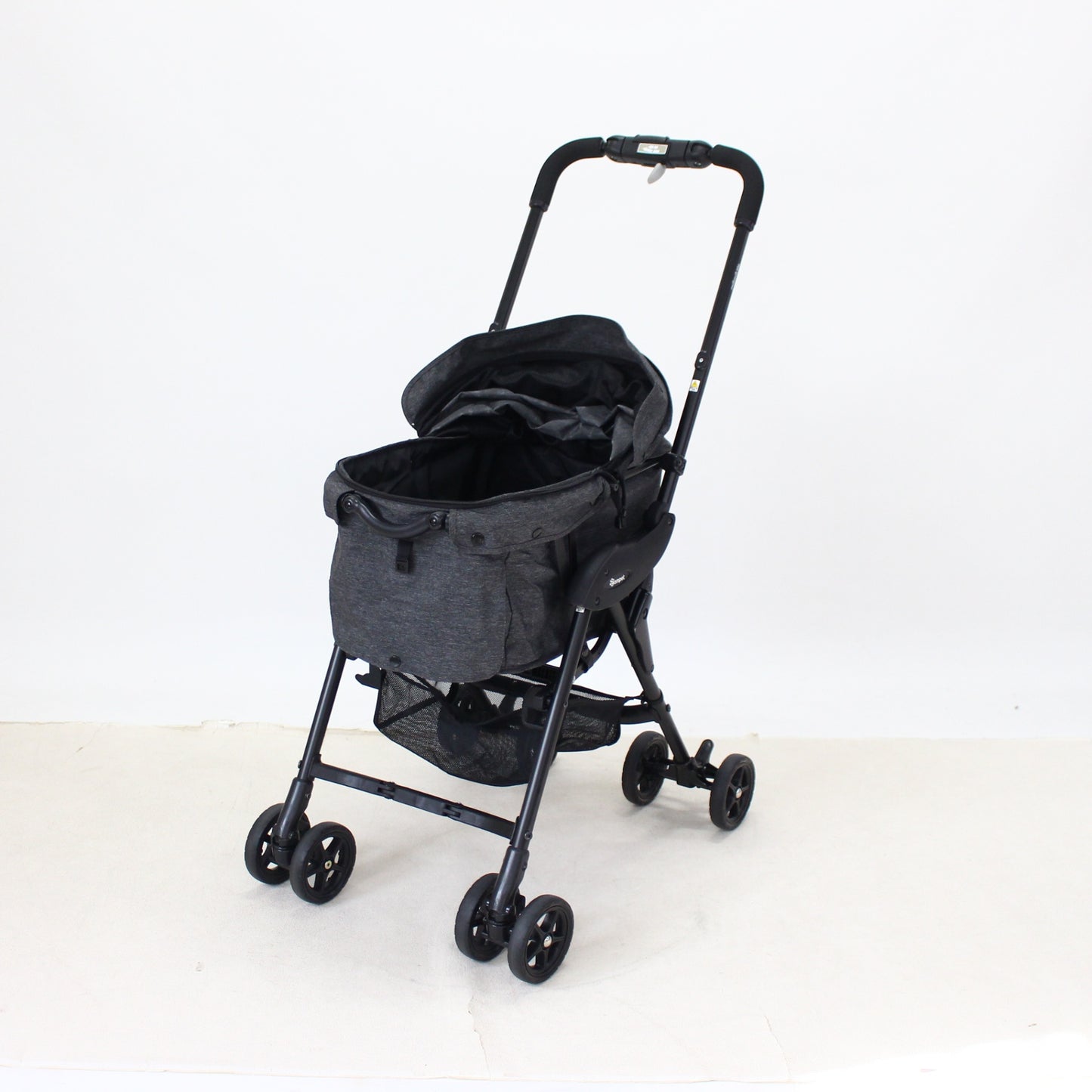 [中古(C)] コンビ ペット用カート ミリミリライト アルファ ブラック 4972990157766　[可]