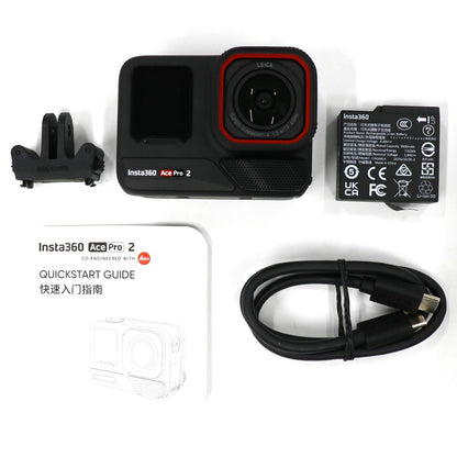 [中古(C)] Insta360 Ace Pro 2 アクションカメラ insta360-ace-pro2-bk ミッドナイトブラック[可]
