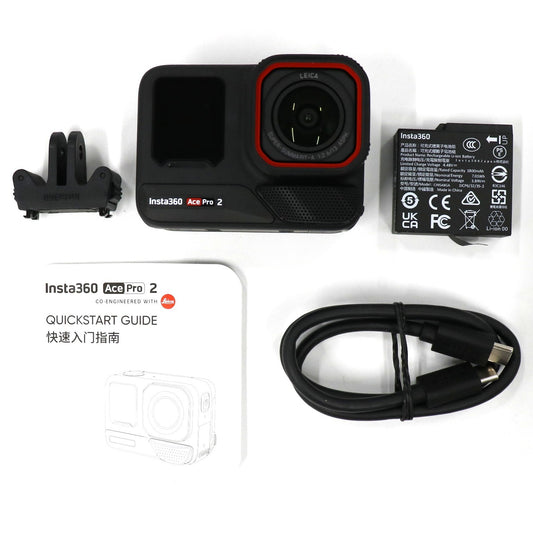 [中古(C)] Insta360 Ace Pro 2 アクションカメラ insta360-ace-pro2-bk ミッドナイトブラック[可]