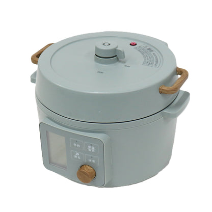 アイリスオーヤマ 電気圧力鍋 3.0L グリーン KPC-MB3-G  グリーン 整備済みアウトレット品 [中古(C)]
