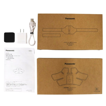 パナソニック 高周波治療器 コリコランワイド EW-RA550 肩用+腰用アタッチメントセット ew-ra550-ew-9r55w-set  ブラック 整備済みアウトレット品 [良い(B)]