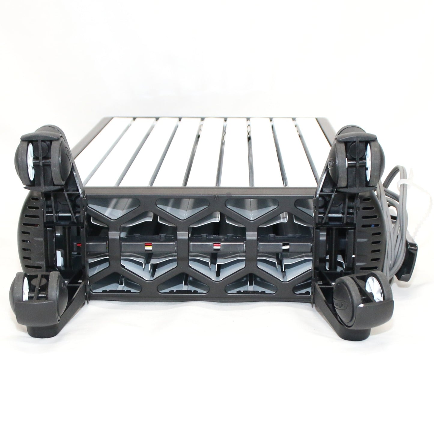 [中古(C)] [2020年発売モデル] デロンギ マルチダイナミックヒーター MDHU12-BK 1200W ピュアホワイト＋マットブラック (暖房目安 8～10畳)　mdhu12-bk mdhu12-bk　[可]